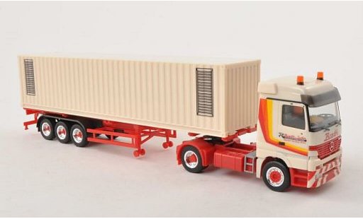 Mercedes Actros Base 1/87 Herpa LH Barth Container-SZ diecast model cars