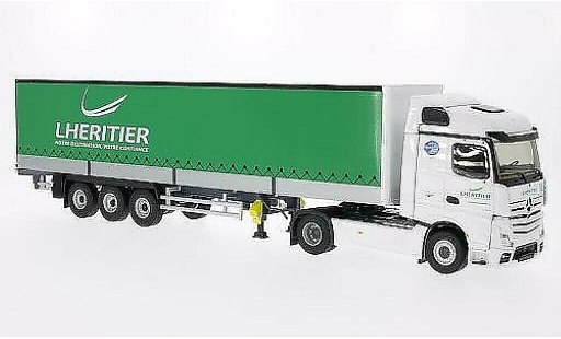Mercedes Actros Base 1/43 Eligor MP4 Steamspace Transports Lheritier Gardinenplanen-SZ diecast model cars