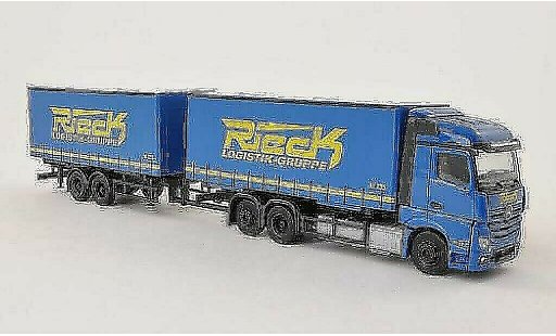 Mercedes Actros Streamspace 1/87 Herpa Rieck Wechselgardinen-HZ diecast model cars