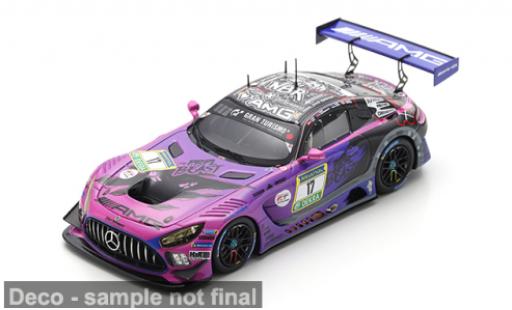 Mercedes AMG GT 1/43 Spark 3 24h N&uuml;rburgring 2025 -AMG Team GetSpeed #17 R.Aron/L.Auer 1:43 diecast model cars