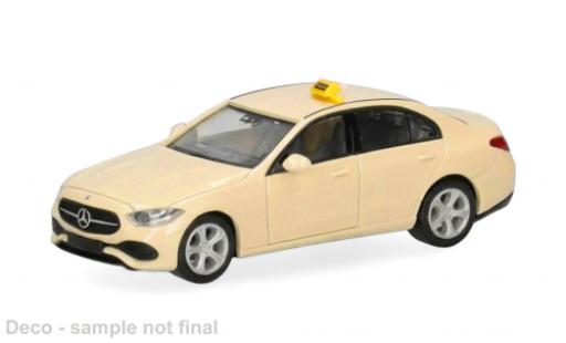 Diecast model cars Mercedes Classe C Taxi 1/87 Herpa