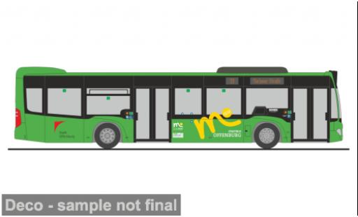 Diecast model cars Mercedes Citaro 2015 Stadtbus Offenburg 1/87 Rietze