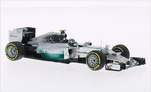 Mercedes F1 2014 1/43 Minichamps W05 Hybrid No.6 AMG Petronas Team Petronas formula 1 GP Abu Dhabi diecast model cars
