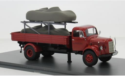 Mercedes L3500 1/43 Schuco Pritsche Porsche Renndienst 1:43 diecast model cars