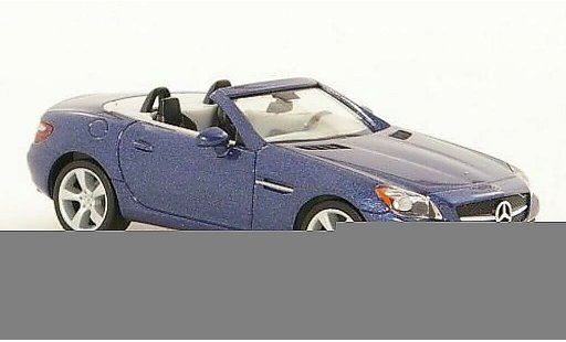 Mercedes Classe SLK Base 1/87 Herpa (R172) blue 2011 diecast model cars