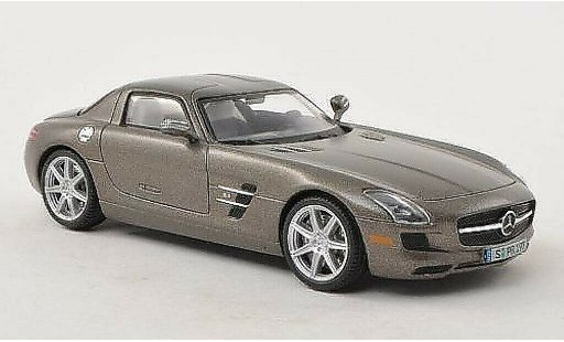 Mercedes SLS Coupe 1/43 IXO AMG (C197) matt-grey diecast model cars