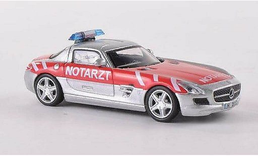 Mercedes SLS Coupe 1/87 Schuco AMG (C197) Notarzt diecast model cars