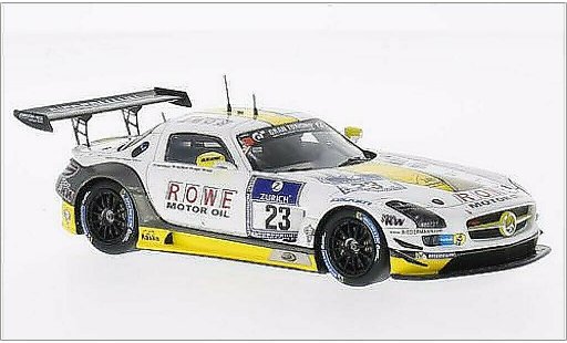 Mercedes SLS GT3 1/43 Spark AMG No.23 Rowe Racing 24h Nurburgring 2014 /R.Goransson diecast model cars