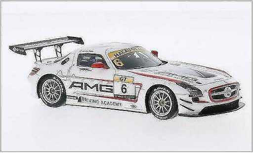 Mercedes SLS GT3 1/43 Spark AMG No.6 GT Cup GP Macau 2014 diecast model cars