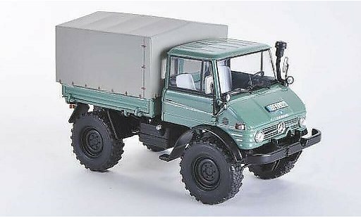Mercedes Unimog 406-425 1/32 Weise 406 (U84) with Ganzstahl-Fahrerhaus and Plane diecast model cars
