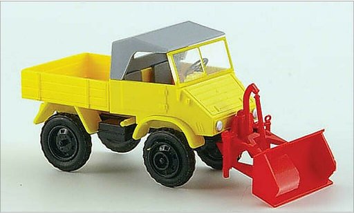 Mercedes Unimog 406-425 1/87 Epoche 411 yellow diecast model cars