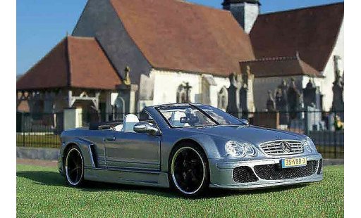 Mercedes Classe CL AMG DTM cabriolet 1/18 Maisto K street grey diecast model cars