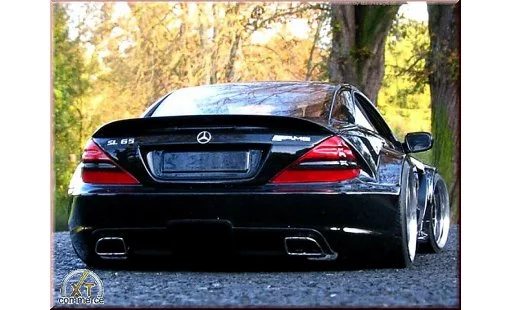 Mercedes Classe SL 65 1/18 Minichamps amg black jantes 19 et 20 pouces diecast model cars