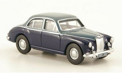 MG ZB Base 1/76 Oxford blue/greyblue diecast model cars