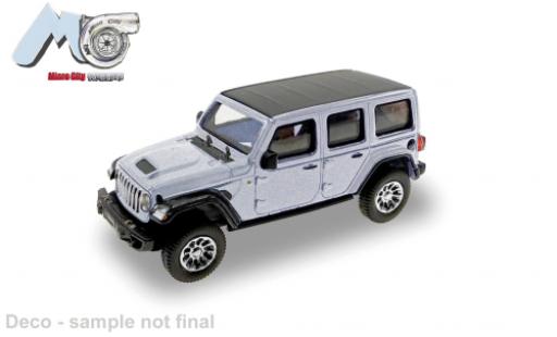 Diecast model cars Jeep Wrangler 1/87 Micro City 87 silber 2017 1:87 Jeep Wrangler 1/87 Micro City 87 silber 2017 1:87 diecast model cars