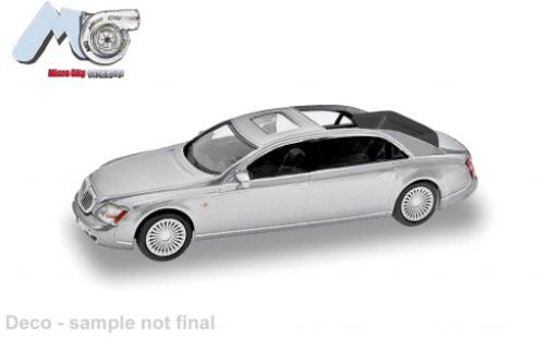Diecast model cars Maybach 62 1/87 Micro City 87 S silber 1:87 Maybach 62 1/87 Micro City 87 S silber 1:87 diecast model cars