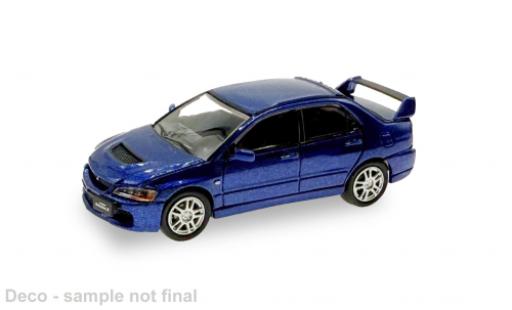 Mitsubishi Lancer 1/87 Micro City 87 Evo IX blau 1:87 diecast model cars