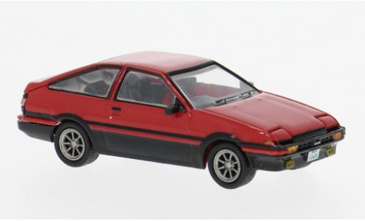 Toyota Corolla 1/87 Micro City 87 (AE86) rot/schwarz 1983 1:87 diecast model cars