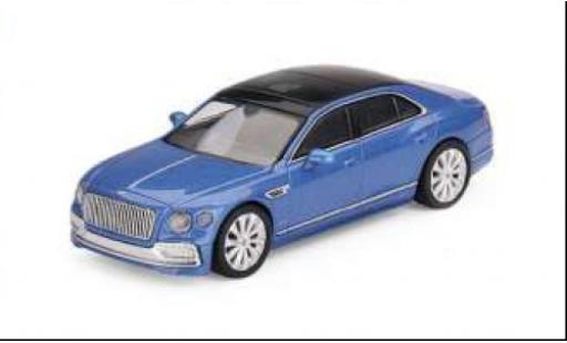 Diecast model cars Bentley Flying Spur 1/64 Mini GT blau/schwarz 1:64 Bentley Flying Spur 1/64 Mini GT blau/schwarz 1:64 diecast model cars