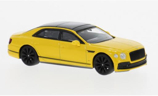 Bentley Flying Spur 1/64 Mini GT gelb 1:64 diecast model cars