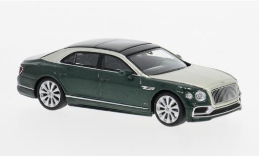 Bentley Flying Spur 1/64 Mini GT grün/beige 1:64 diecast model cars