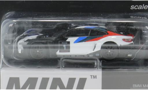 Bmw M4 1/64 Mini GT GT3 weiss/Dekor 2021 1:64 diecast model cars