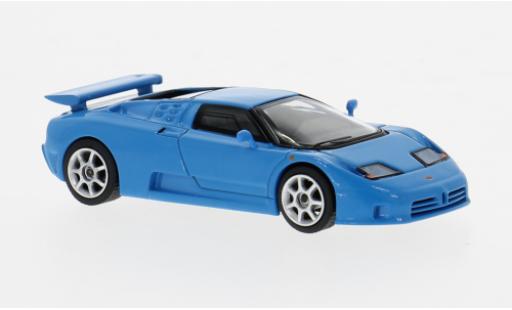 Diecast model cars Bugatti EB110 1/64 Mini GT Super Sport blau 1995 1:64 Bugatti EB110 1/64 Mini GT Super Sport blau 1995 1:64 diecast model cars