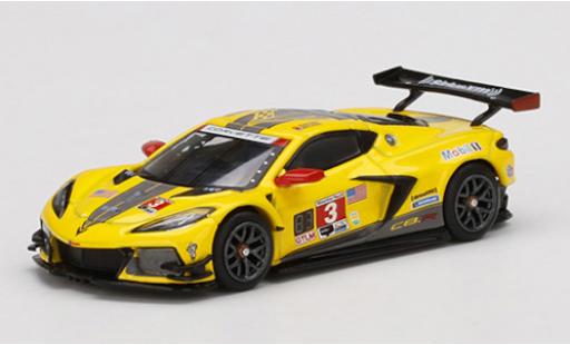 Chevrolet Corvette 1/64 Mini GT C8.R No.3 Racing IMSA 24h Daytona 2020 N.Catsburg/A.Garcia/J.Taylor diecast model cars