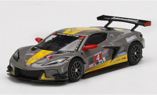 Chevrolet Corvette 1/64 Mini GT C8.R No.4 Racing IMSA 24h Daytona 2020 M.Fässler/O.Gavin/T.Milner diecast model cars