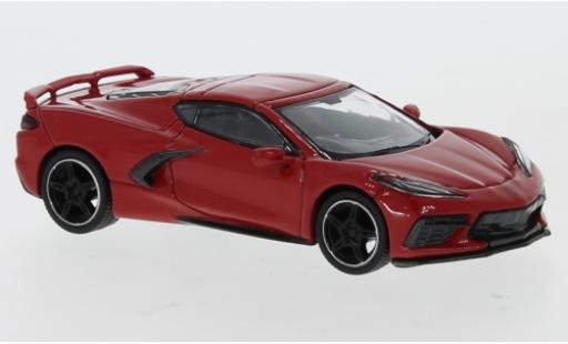 Diecast model cars Chevrolet Corvette 1/64 Mini GT (C8) Stingray red RHD 2020 Chevrolet Corvette 1/64 Mini GT (C8) Stingray red RHD 2020 diecast model cars
