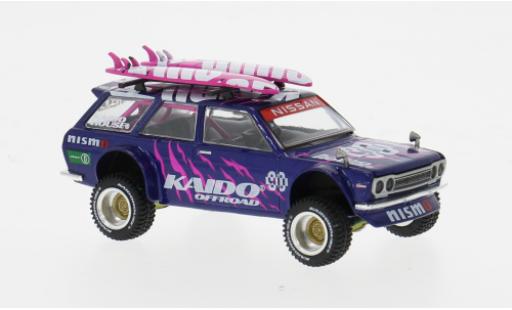 Diecast model cars Datsun 510 1/64 Mini GT 4x4 Wagon violett/pink 1969 1:64 Datsun 510 1/64 Mini GT 4x4 Wagon violett/pink 1969 1:64 diecast model cars