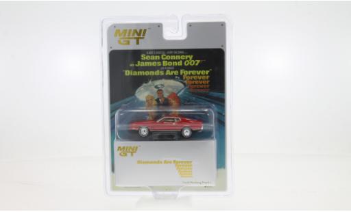 Diecast model cars Ford Mustang 1/64 Mini GT Mach 1 rot 1:64 Ford Mustang 1/64 Mini GT Mach 1 rot 1:64 diecast model cars