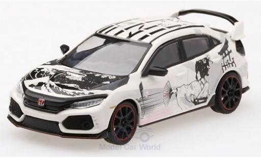 Diecast model cars Honda Civic 1/64 Mini GT Type R (FK8) 2018 Art Car Manga Honda Civic 1/64 Mini GT Type R (FK8) 2018 Art Car Manga diecast model cars