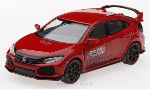 Diecast model cars Honda Civic 1/64 Mini GT Type R (FK8) red 2018 Time Attack Honda Civic 1/64 Mini GT Type R (FK8) red 2018 Time Attack diecast model cars
