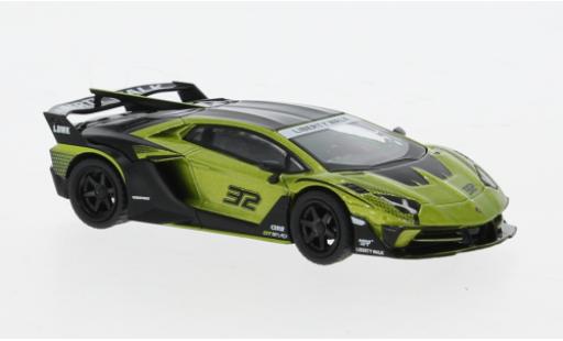 Diecast model cars Lamborghini Aventador 1/64 Mini GT GT EVO LB-Silhouette Works grün 1:64 Lamborghini Aventador 1/64 Mini GT GT EVO LB-Silhouette Works grün 1:64 diecast model cars