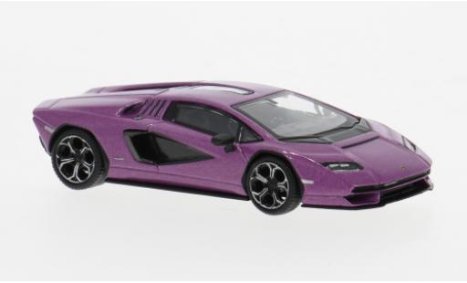 Lamborghini Countach 1/64 Mini GT LPI 800-4 violett 1:64 diecast model cars