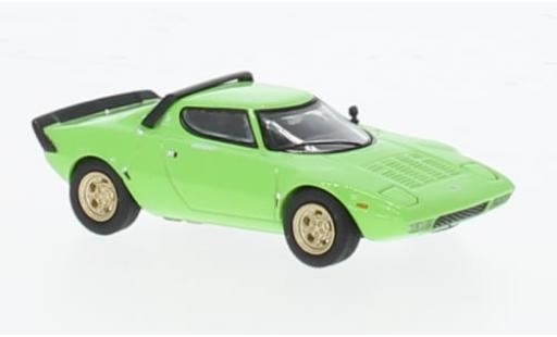 Diecast model cars Lancia Stratos 1/64 Mini GT HF Stradale grün 1:64 Lancia Stratos 1/64 Mini GT HF Stradale grün 1:64 diecast model cars