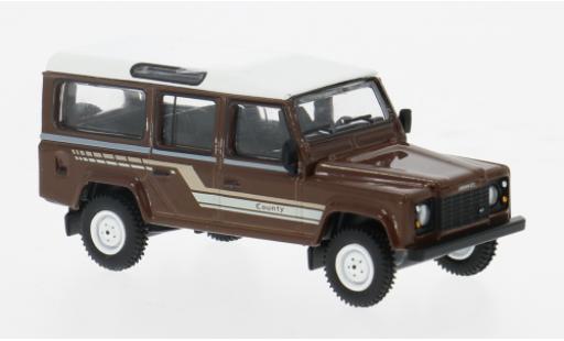 Diecast model cars Land Rover Defender 1/64 Mini GT 110 County Station Wagon braun 1985 1:64 Land Rover Defender 1/64 Mini GT 110 County Station Wagon braun 1985 1:64 diecast model cars