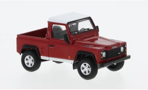 Land Rover Defender 1/64 Mini GT 90 Pick Up rot/weiss 1:64 diecast model cars