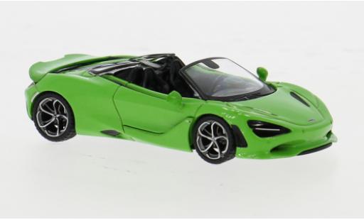 Diecast model cars McLaren 720 1/64 Mini GT S Spider grün 2024 1:64 McLaren 720 1/64 Mini GT S Spider grün 2024 1:64 diecast model cars