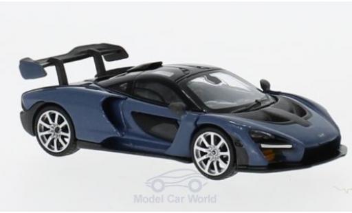 Diecast model cars McLaren Senna 1/18 Mini GT grey RHD McLaren Senna 1/18 Mini GT grey RHD diecast model cars