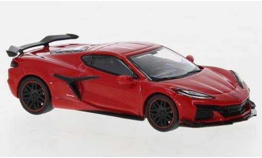 Chevrolet Corvette 1/64 Mini GT Z06 red diecast model cars