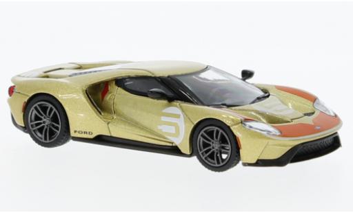 Diecast model cars Ford GT 1/64 Mini GT Heritage Edition doré Ford GT 1/64 Mini GT Heritage Edition doré diecast model cars