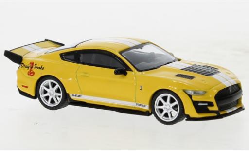 Diecast model cars Shelby GT 500 1/64 Mini GT Ford Mustang Dragon Snake Concept yellow Shelby GT 500 1/64 Mini GT Ford Mustang Dragon Snake Concept yellow diecast model cars