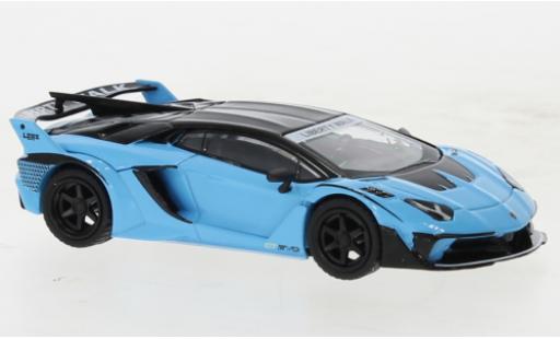 Diecast model cars Lamborghini Aventador 1/64 Mini GT GT EVO LB-Silhouette Works blue clair Lamborghini Aventador 1/64 Mini GT GT EVO LB-Silhouette Works blue clair diecast model cars