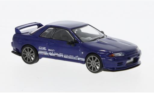 Diecast model cars Nissan Skyline 1/64 Mini GT GT-R Top Secret metallise blue RHD Nissan Skyline 1/64 Mini GT GT-R Top Secret metallise blue RHD diecast model cars