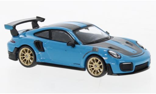 Diecast model cars Porsche 991 GT2 RS 1/64 Mini GT 911 (.2) blue Porsche 991 GT2 RS 1/64 Mini GT 911 (.2) blue diecast model cars
