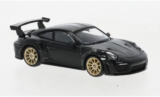 Diecast model cars Porsche 991 GT2 RS 1/64 Mini GT 911  black RHD Porsche 991 GT2 RS 1/64 Mini GT 911  black RHD diecast model cars