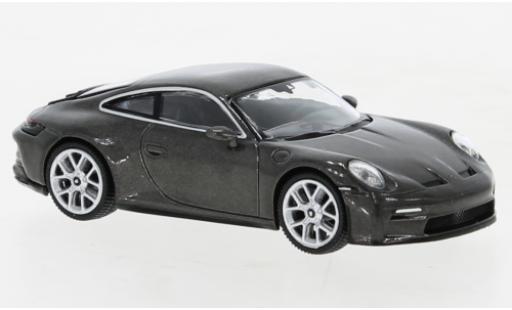 Diecast model cars Porsche 992 GT3 1/64 Mini GT 911  Touring metallise grey Porsche 992 GT3 1/64 Mini GT 911  Touring metallise grey diecast model cars