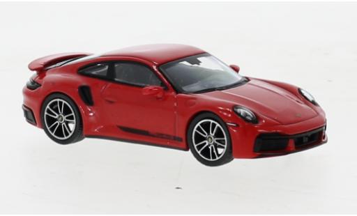 Diecast model cars Porsche 992 Turbo s 1/64 Mini GT 911  Turbo S red Porsche 992 Turbo s 1/64 Mini GT 911  Turbo S red diecast model cars